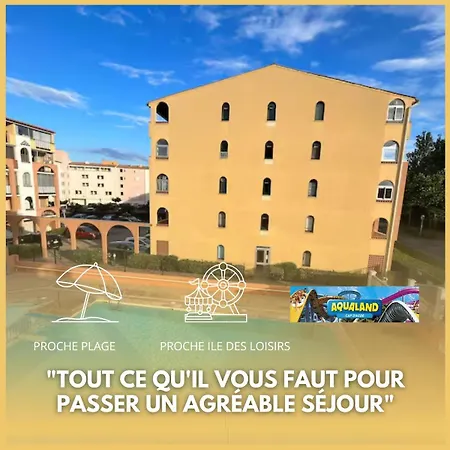 Avec Piscine Proche Ile Des Loisirs Apartment Agde